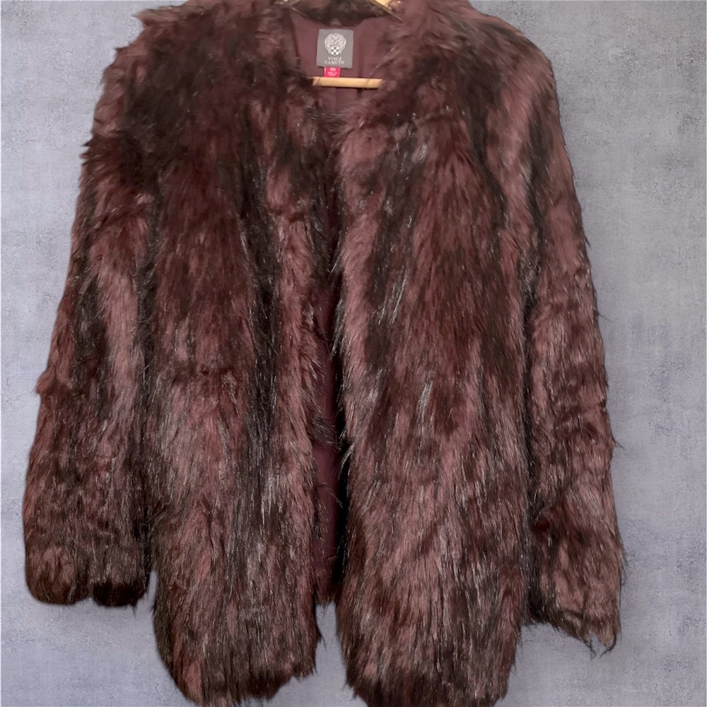 Vince Camuto Faux Fur Jacket